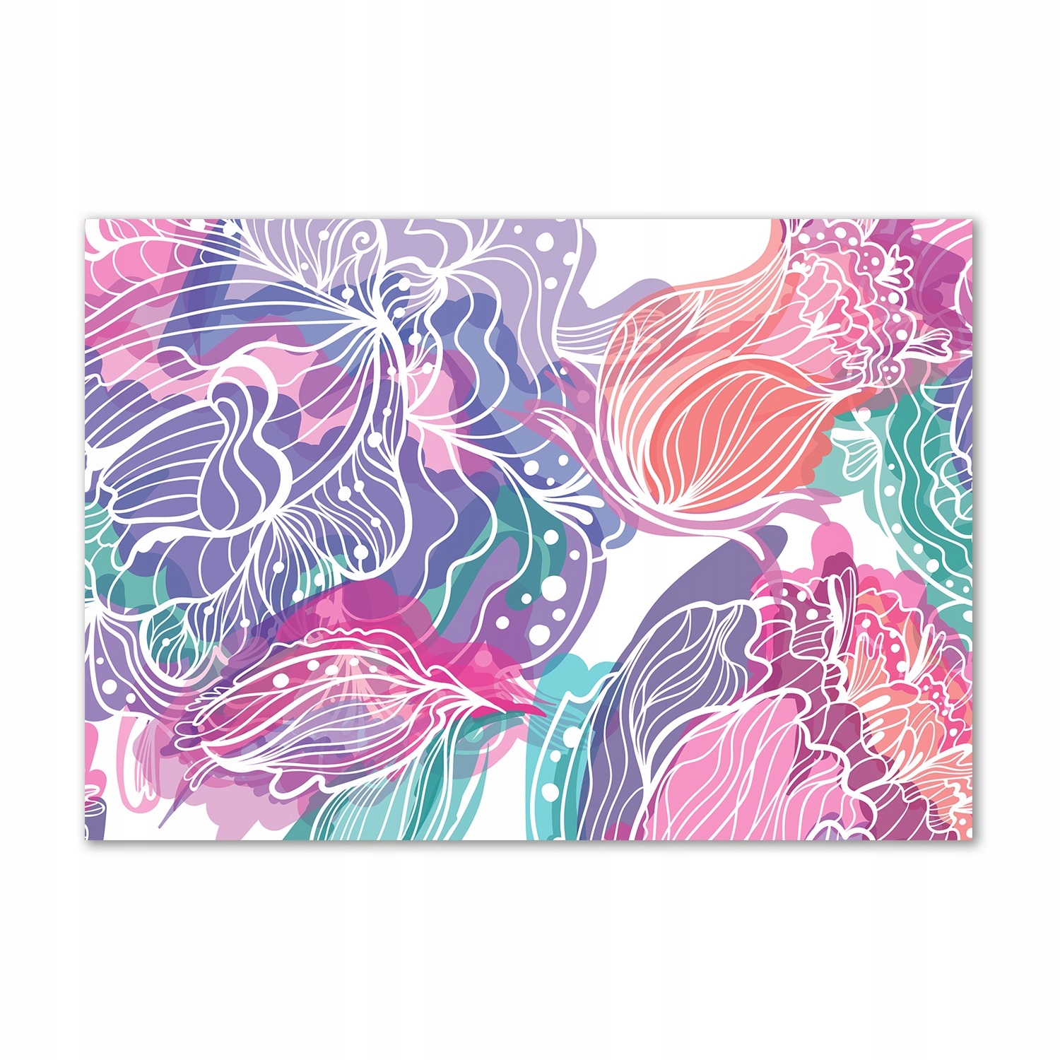 

Obraz zdjęcie szkło akryl Magiczne kwiaty 100x70cm