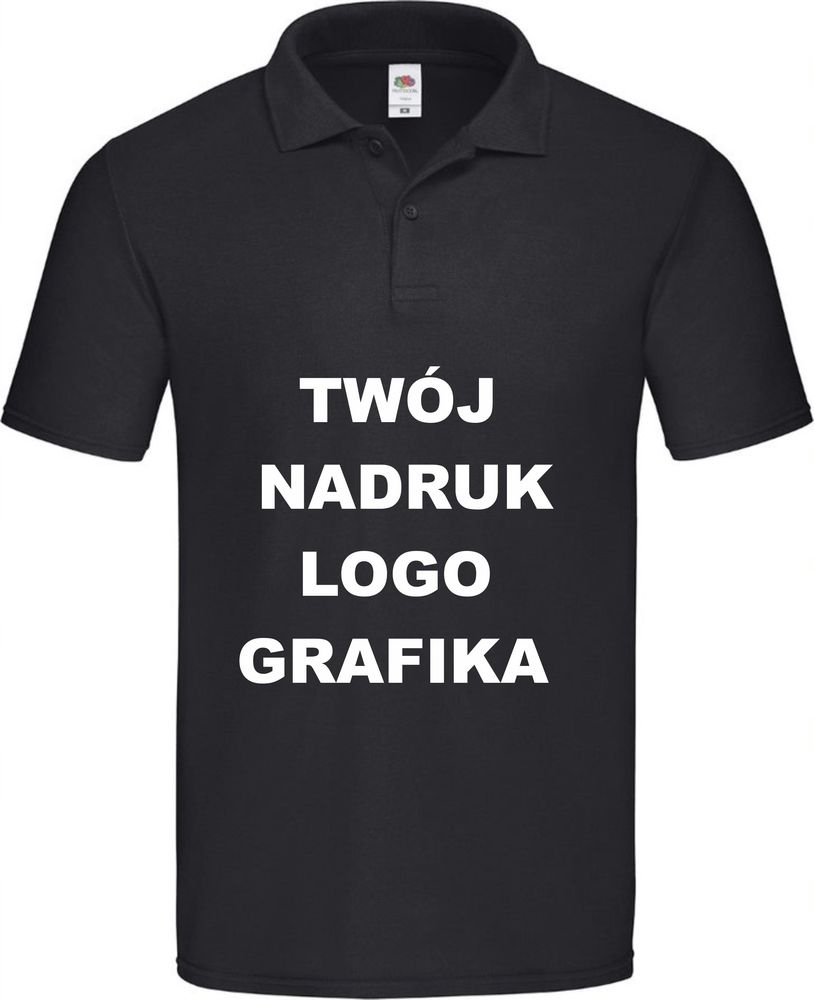 

Koszulka Męska Polo z Własnym Nadrukiem [30] XL