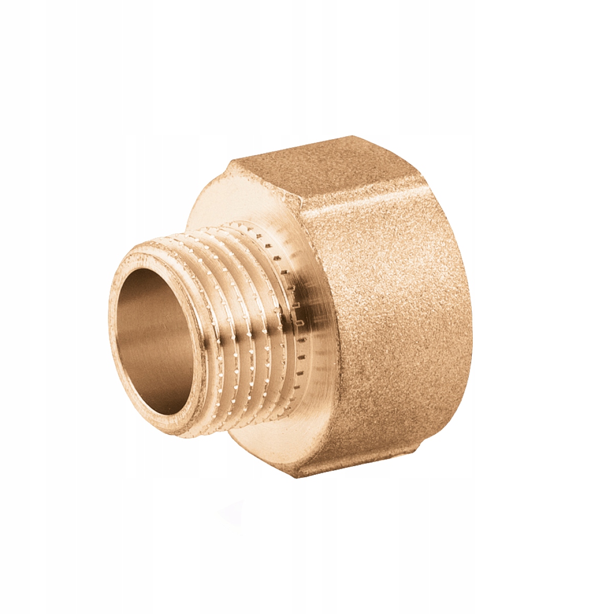 

Mosiężna Redukcja Mufowo-nyplowa 1/2''x3/8 Wzmocni