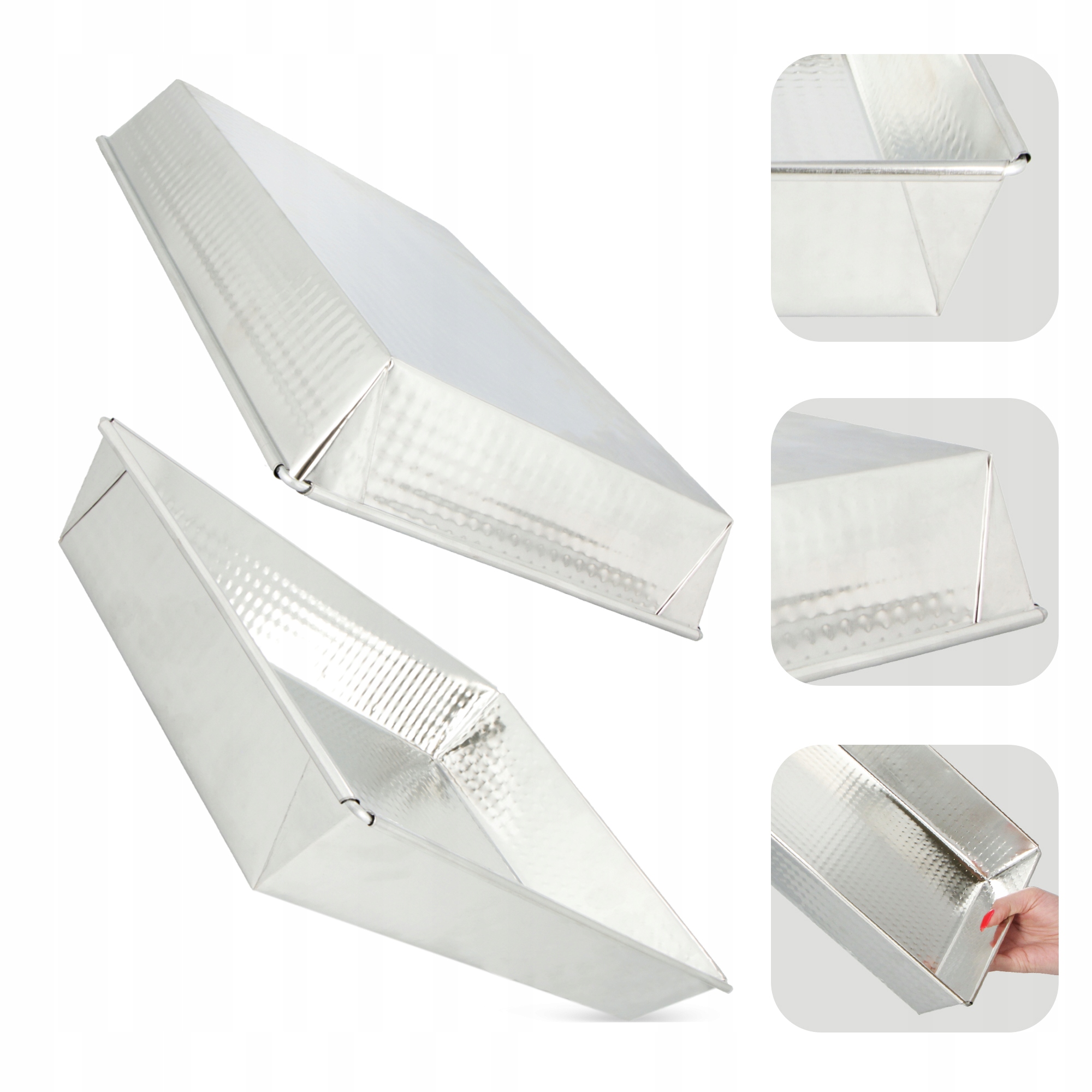 Blacha Pieczenia Ciast Placków Brytfanna 36x25 cm Szerokość produktu 25 cm