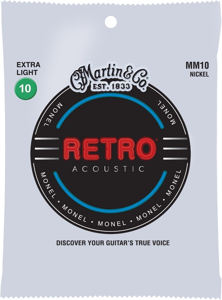 

Struny Martin Retro MM10 Nickel 10 extra light