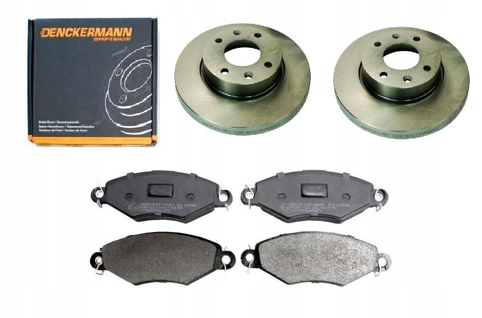 Kotouče Brzdové Destičky Citroen Xsara 1.4 Přední Plné