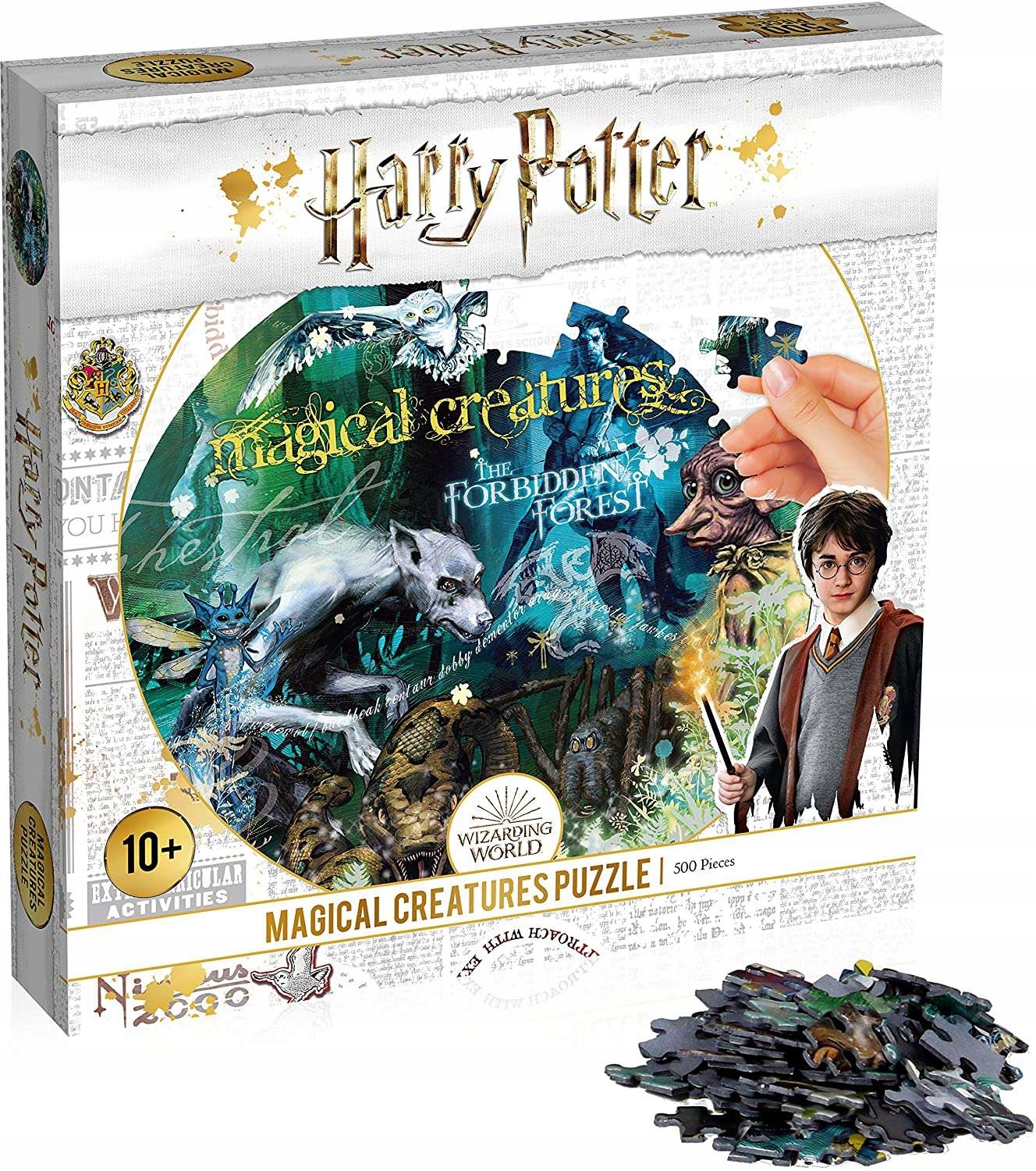 

Puzzle Okrągłe Harry Potter Magiczne Stworzenia