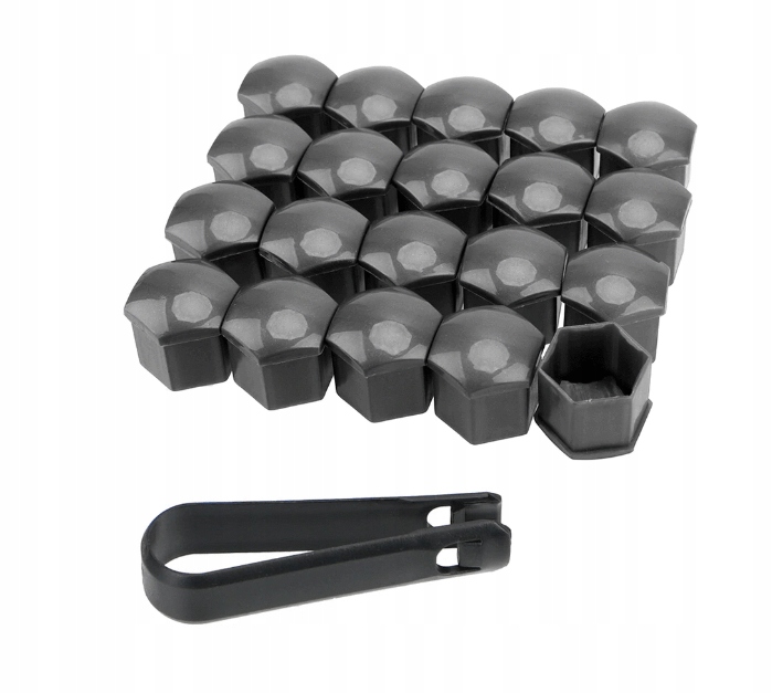 NAKLADKI ZASLEPKI KAPSLE NA SRUBY KOLA FELGI 17 mm Producent code 17mm