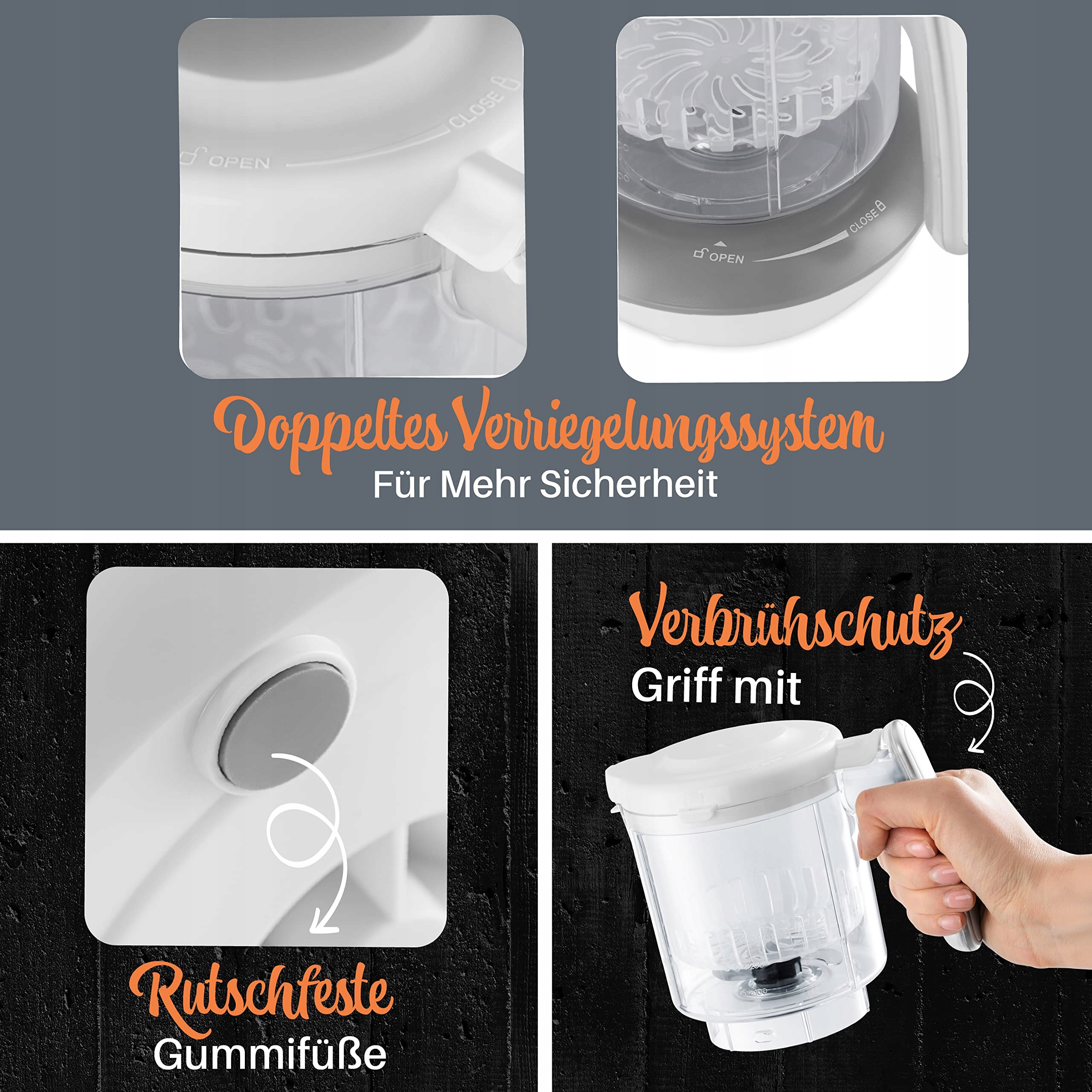 SWEETY FOX 7w1 Robot Kuchenny Dla Niemowląt — miniatura 8