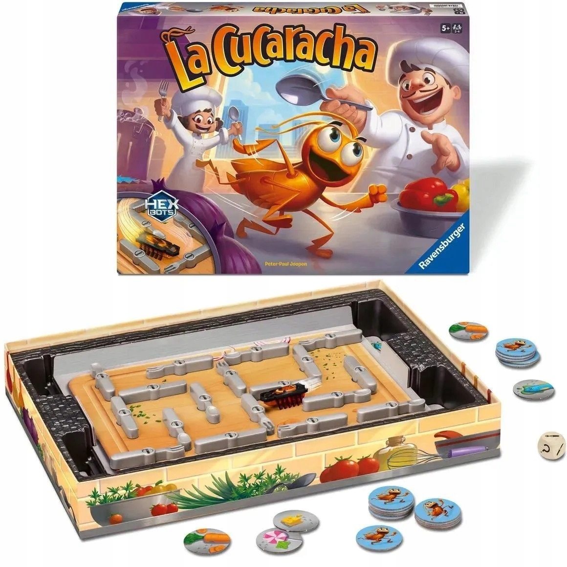 Gra zręcznościowa na baterie Ravensburger La Cucaracha 5 lat+