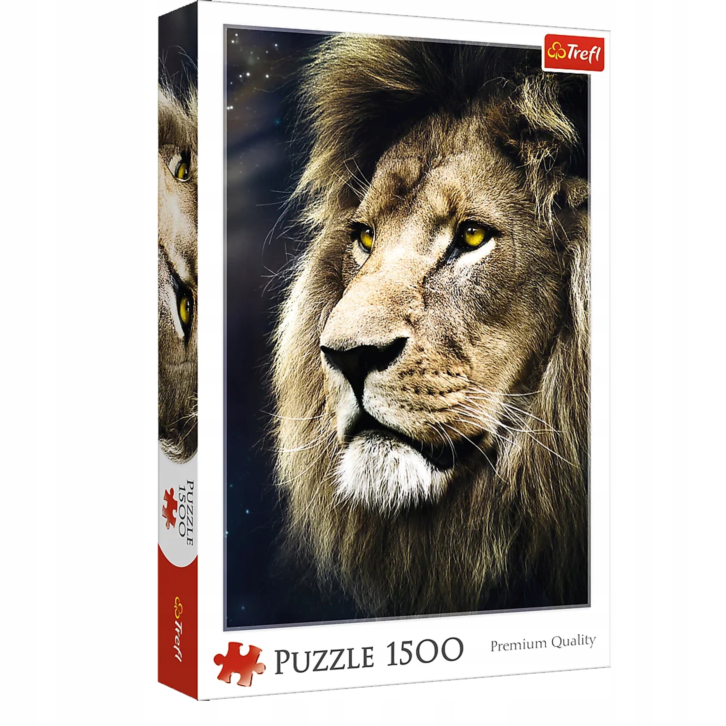 

Puzzle 1500 Elementów Portret Lwa 26139 Trefl