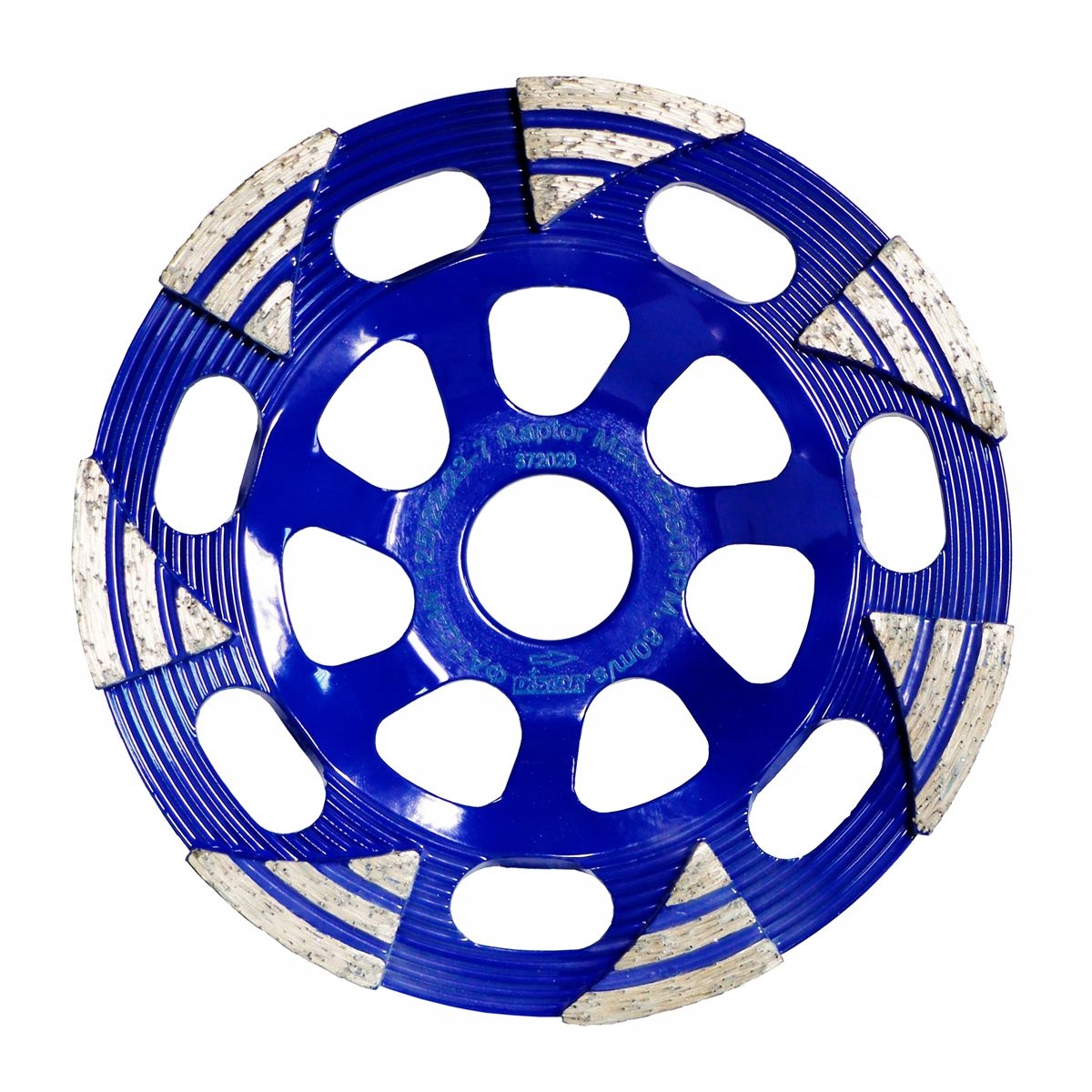 Distar Tarcza garnkowa diamentowa 125 x 22.23mm do betonu Dgs-w Raptor