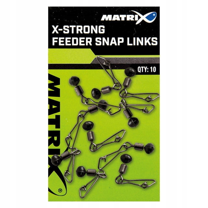 Agrafki X-Strong Feeder Snap Links r. 10 Matrix