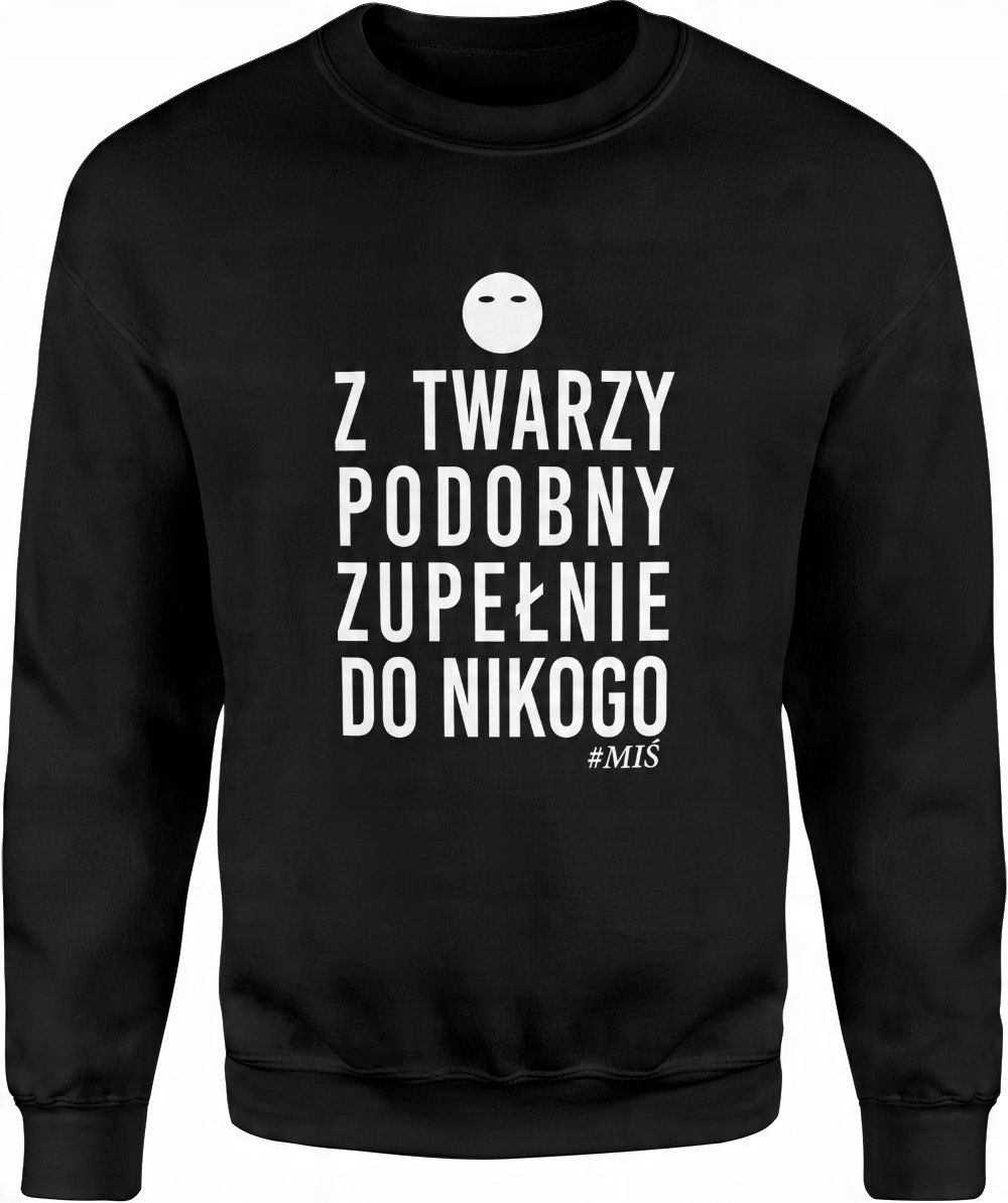 

Bluza Z Nadrukiem Miś Męska Śmieszna Napisami XL