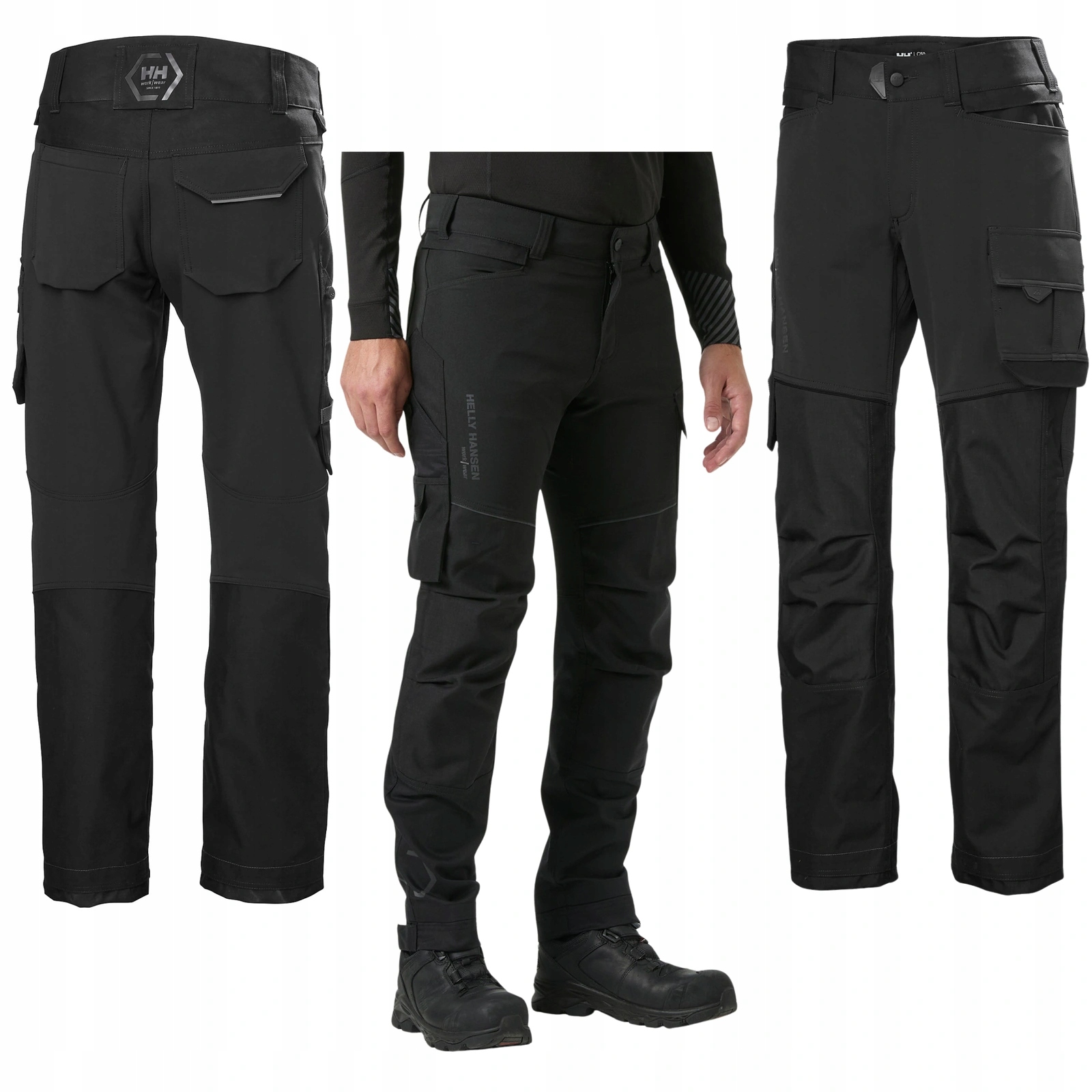 Spodnie robocze elastyczna bawełna Helly Hansen Chelsea 77553-993 -50