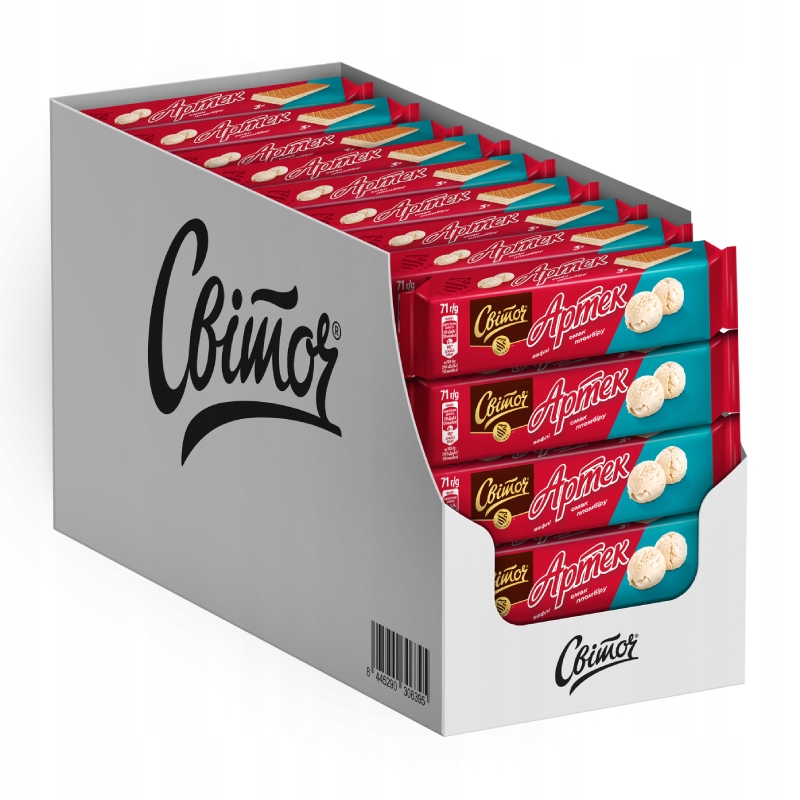 Levně Smetanové oplatky s příchutí plombiru od firmy Nestle "Switocz Artek" 45 ks x 71 g