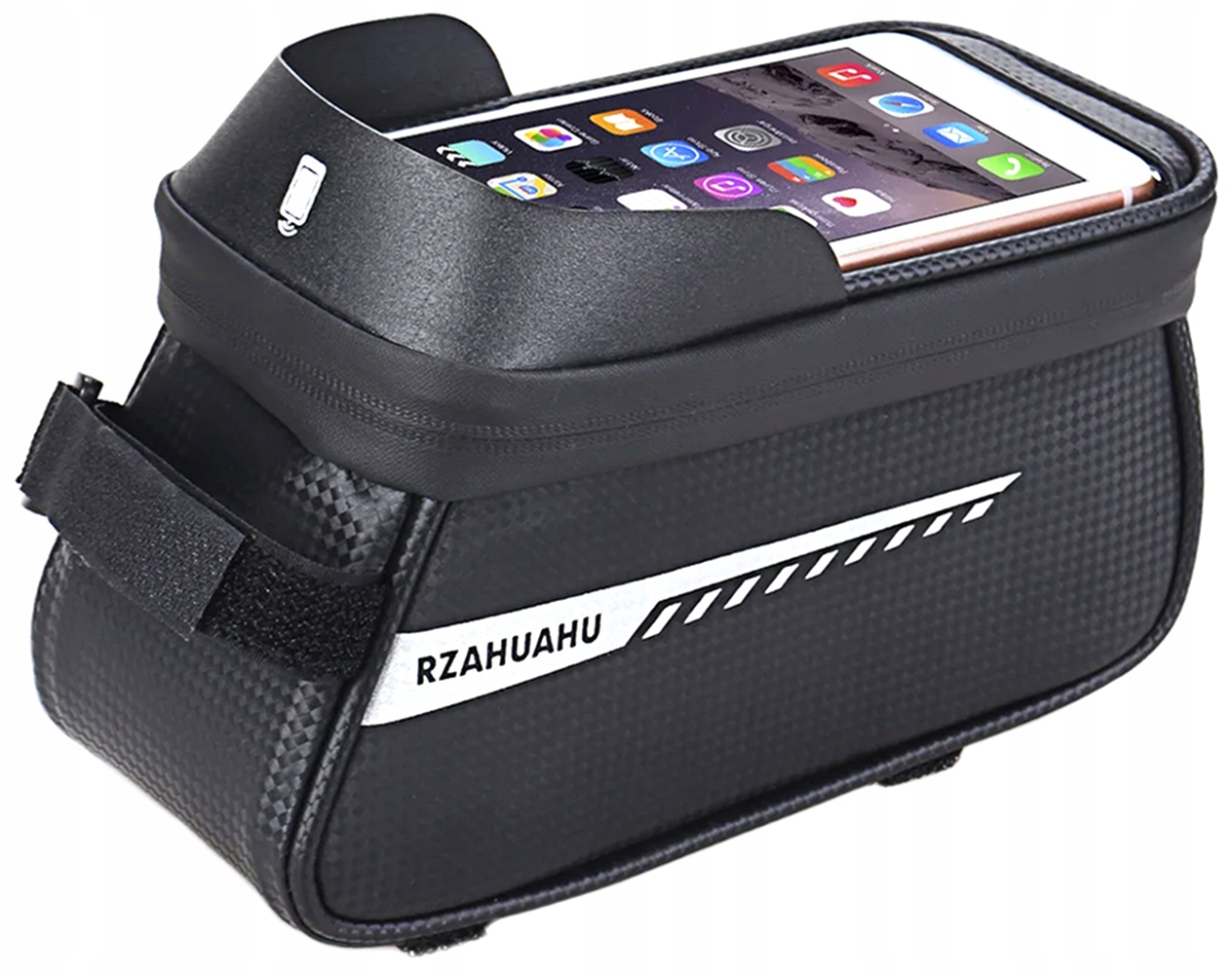 WODOODPORNA TORBA ROWEROWA SAKWA UCHWYT NA TELEFON NA RAMĘ Z OSŁONKĄ ROWER Marka Inna marka