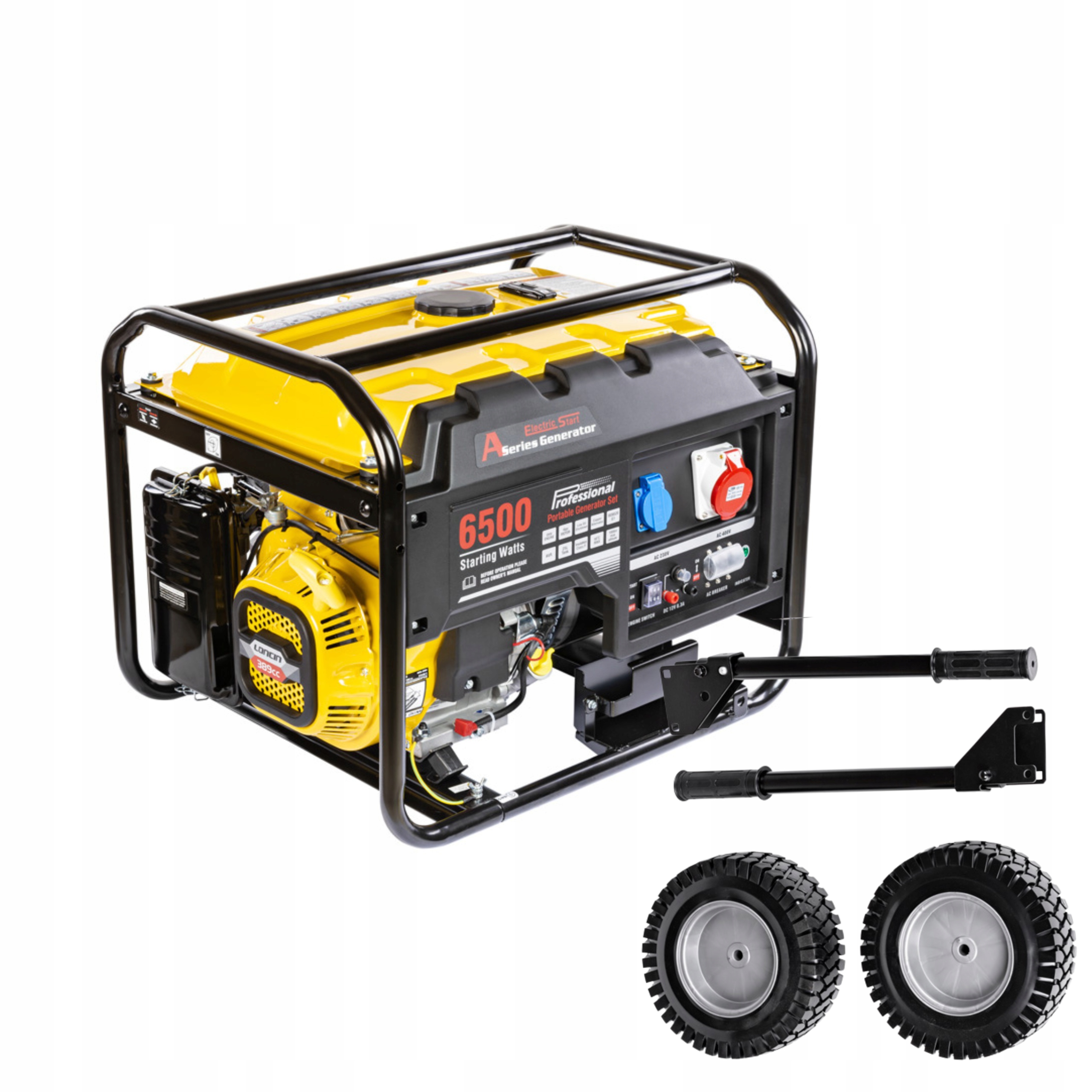 Agregat Prądotwórczy LC6500D-AS 5.5 kW 389cm3 Zestaw Transportowy