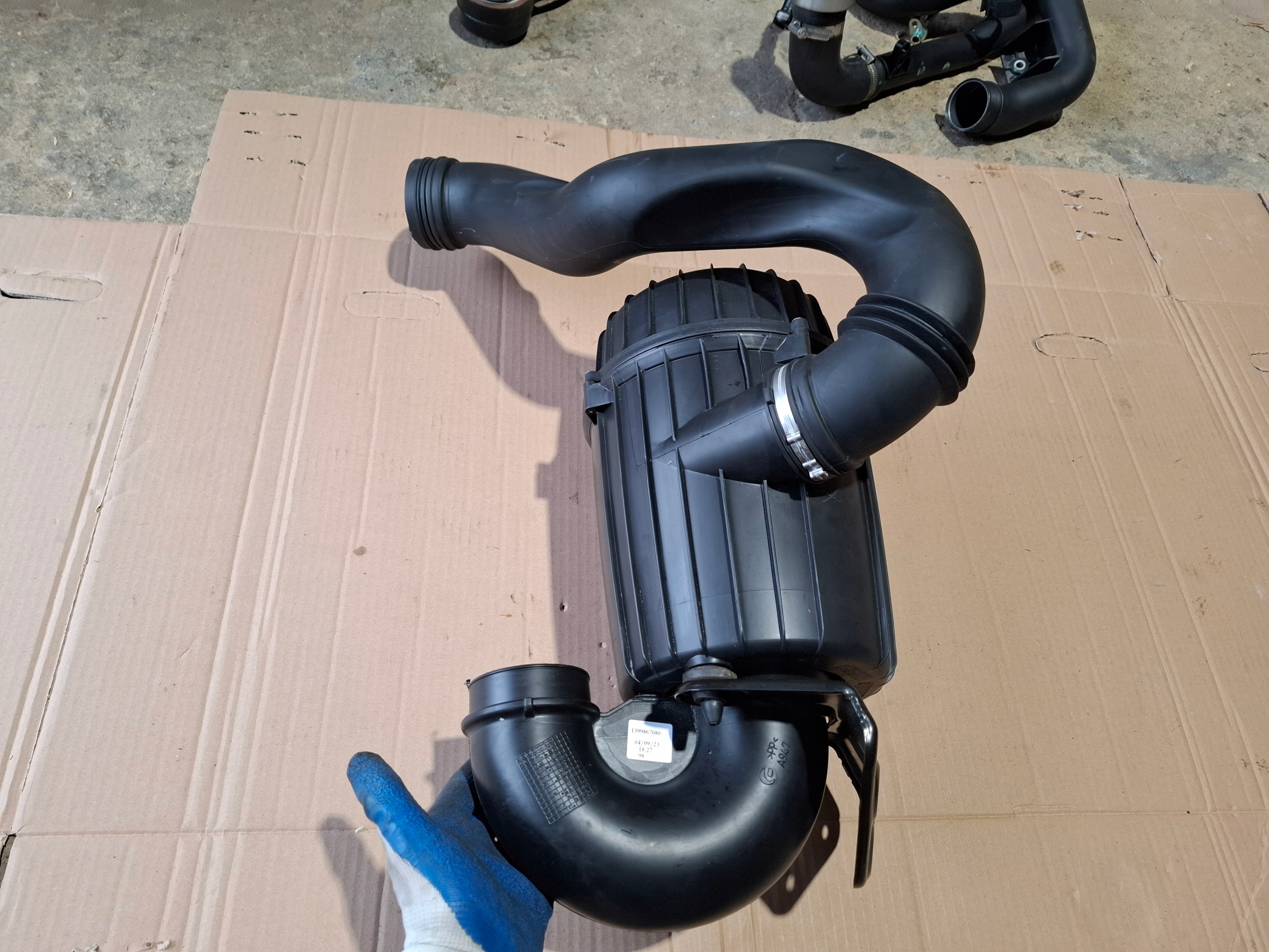 PEUGEOT BOXER 23r 1399867080 Gehäuse filter luft neu