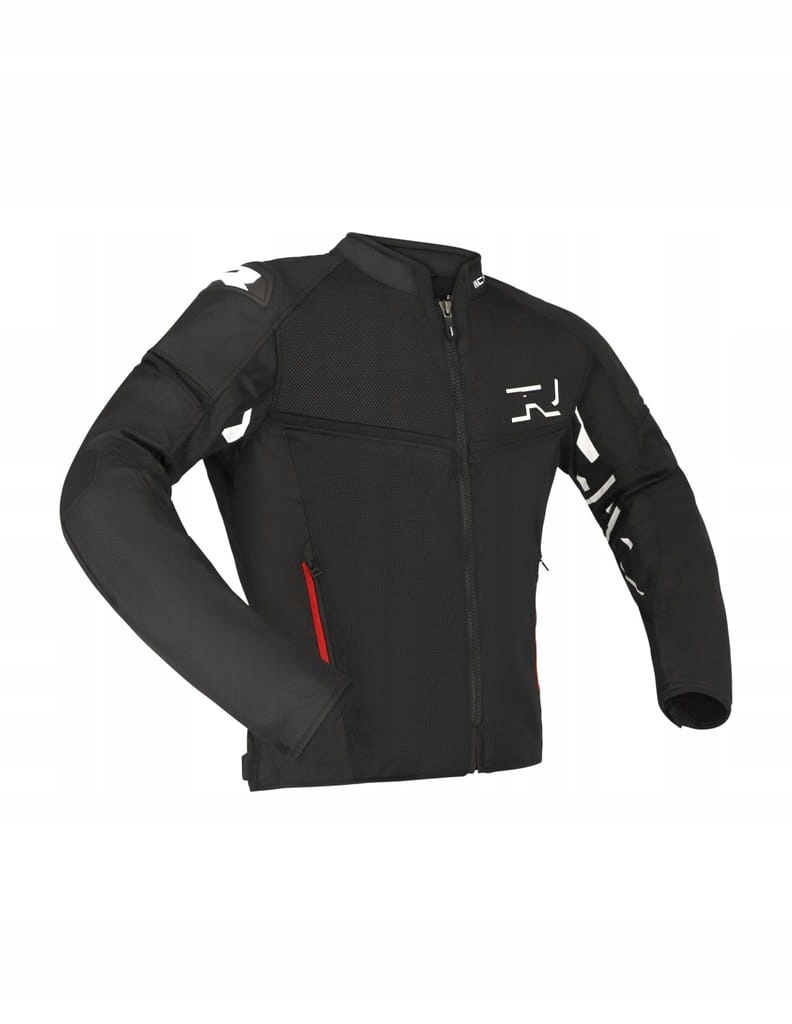 Richa Stradale Mesh Čierna Pánska Textilná Motocyklová Bunda Čierna