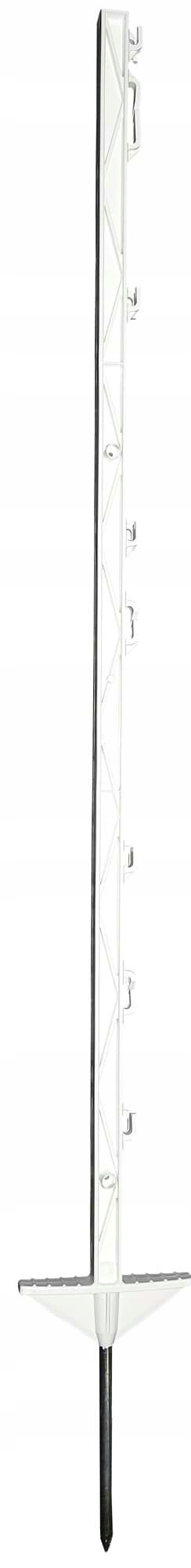 Plotové Palice Z Polypropylenu Classic 105 cm 20 Ks Bílá Patka Kerbl