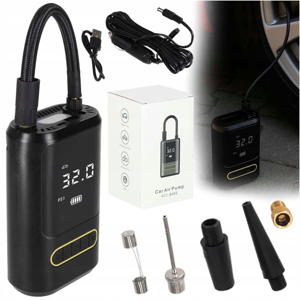 Elektrická automobilová pumpa na kolo, Usb powerbanka