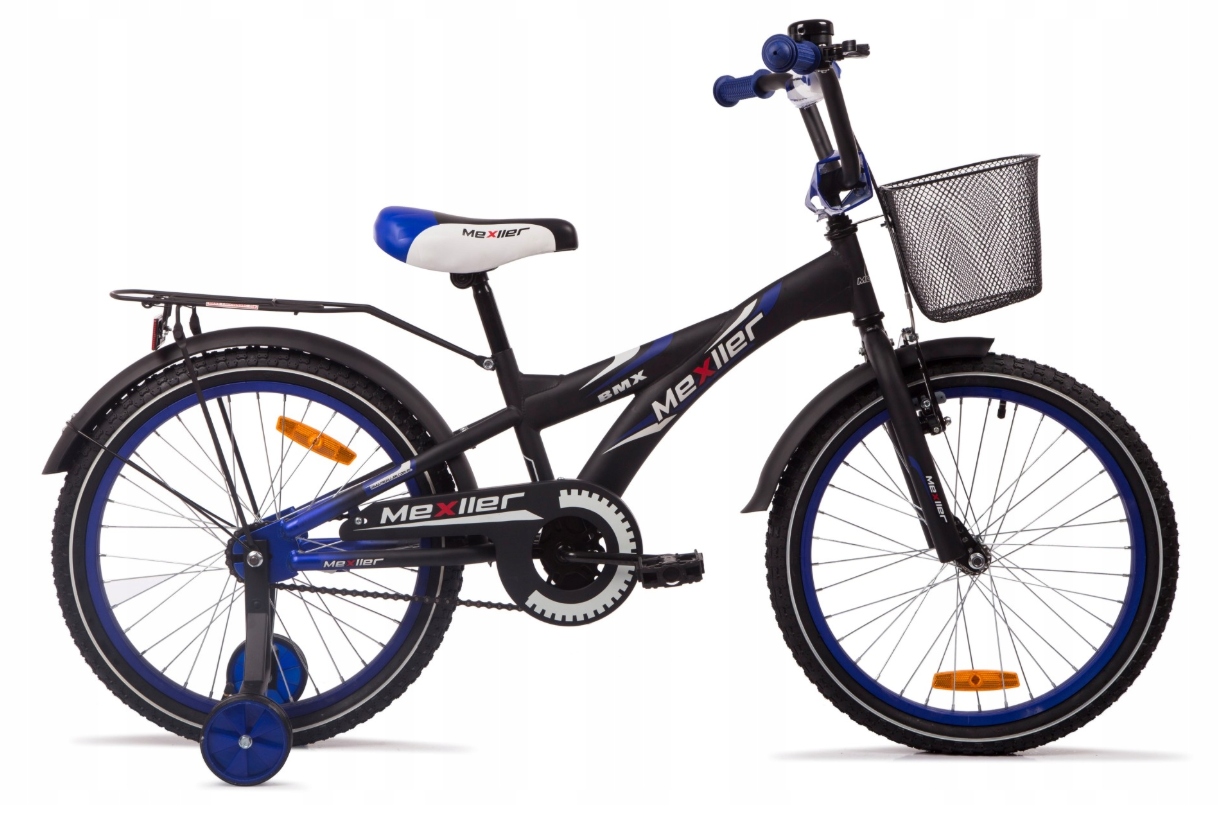Rower dziecięcy 20 cali Dla Chłopca Mexller Bmx Lekki Rowerek Kółka boczne