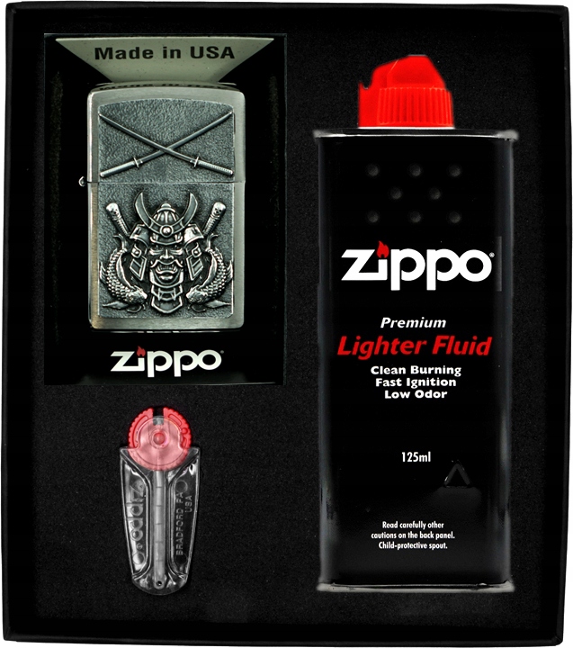 Sada Zippo Zapalovač Samurai Dárková No1