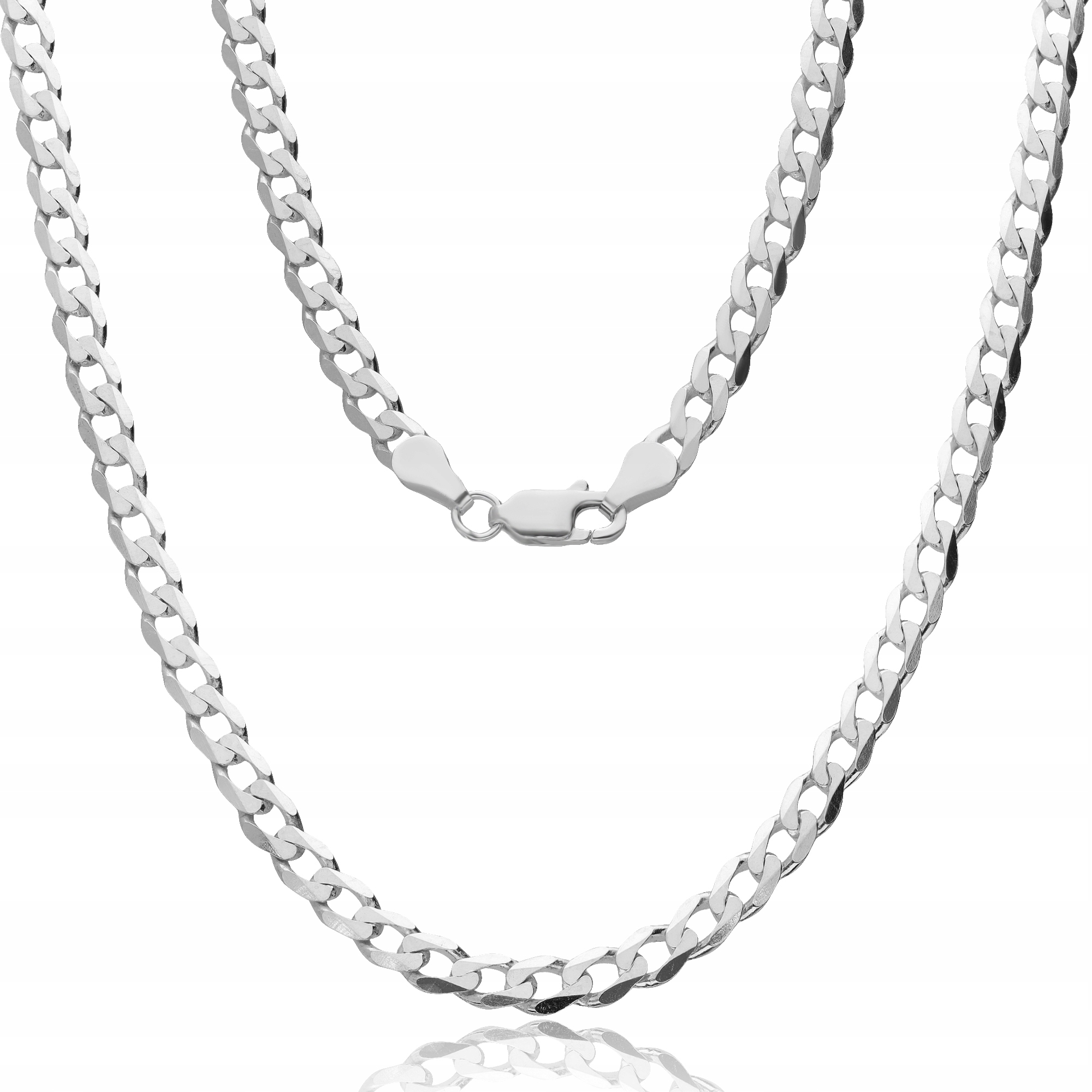 Pancerka Stříbrný Řetízek Dámský Pánský 55 cm