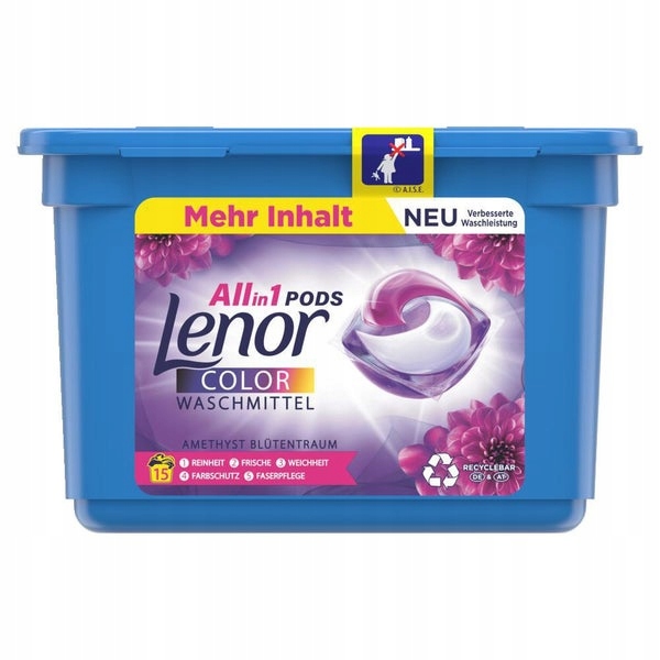 

Lenor Color Amethyst kapsułki do koloru 15 szt Neu