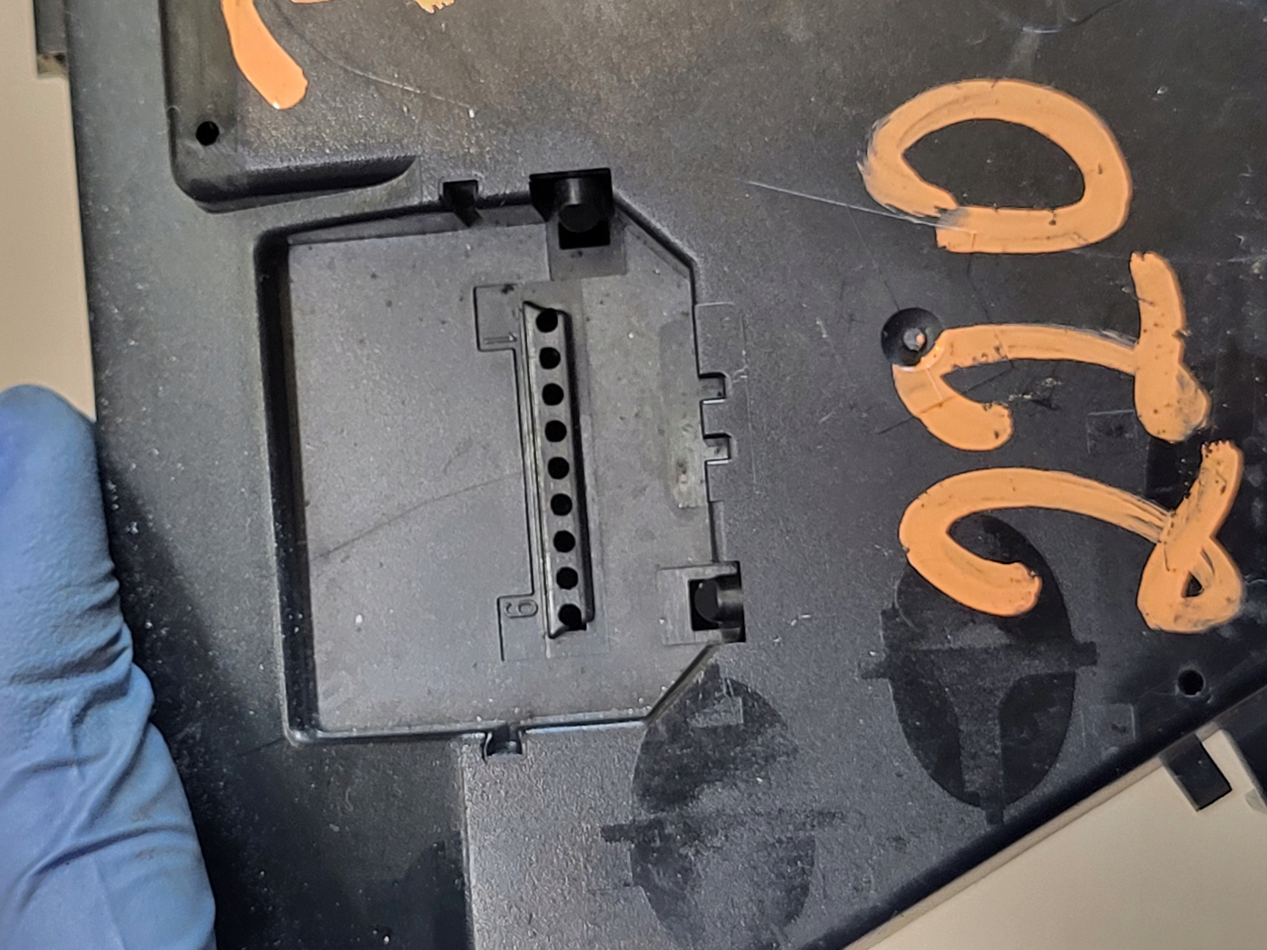 module control unit door right rear part rear MERCEDES S-KL W220 2208211658
