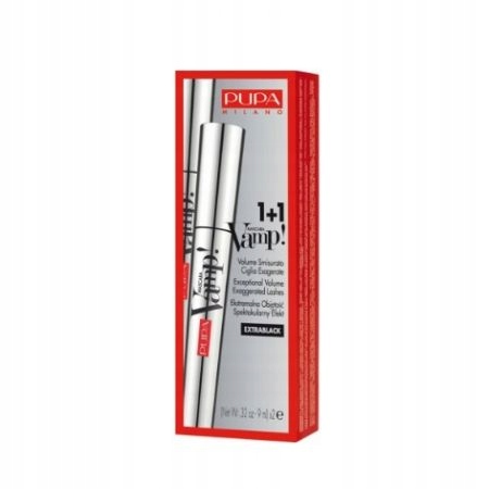 

Pupa Milano Vamp! Mascara tusz do rzęs Black 2x9ml