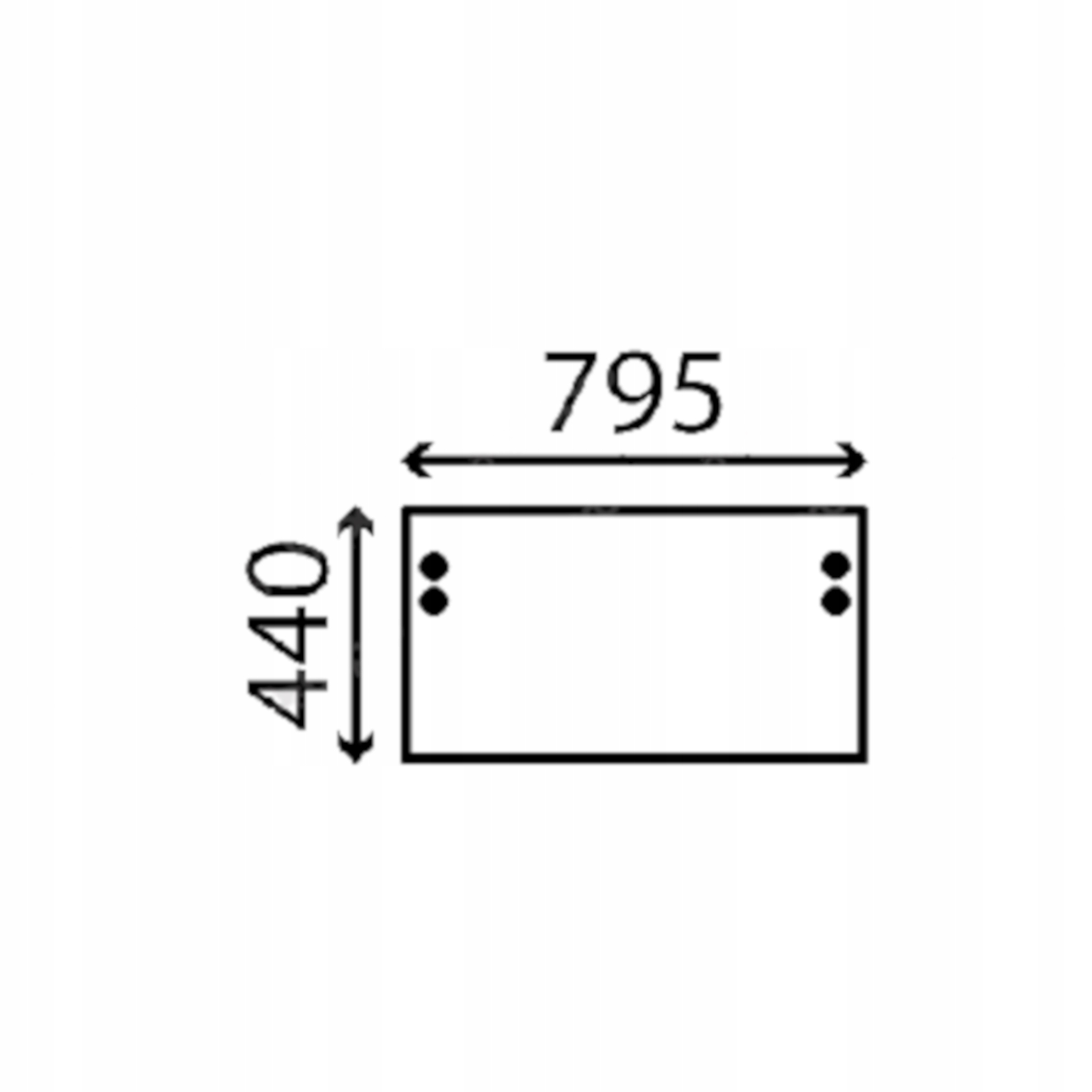 sklo Yanmar přední spodní 112158