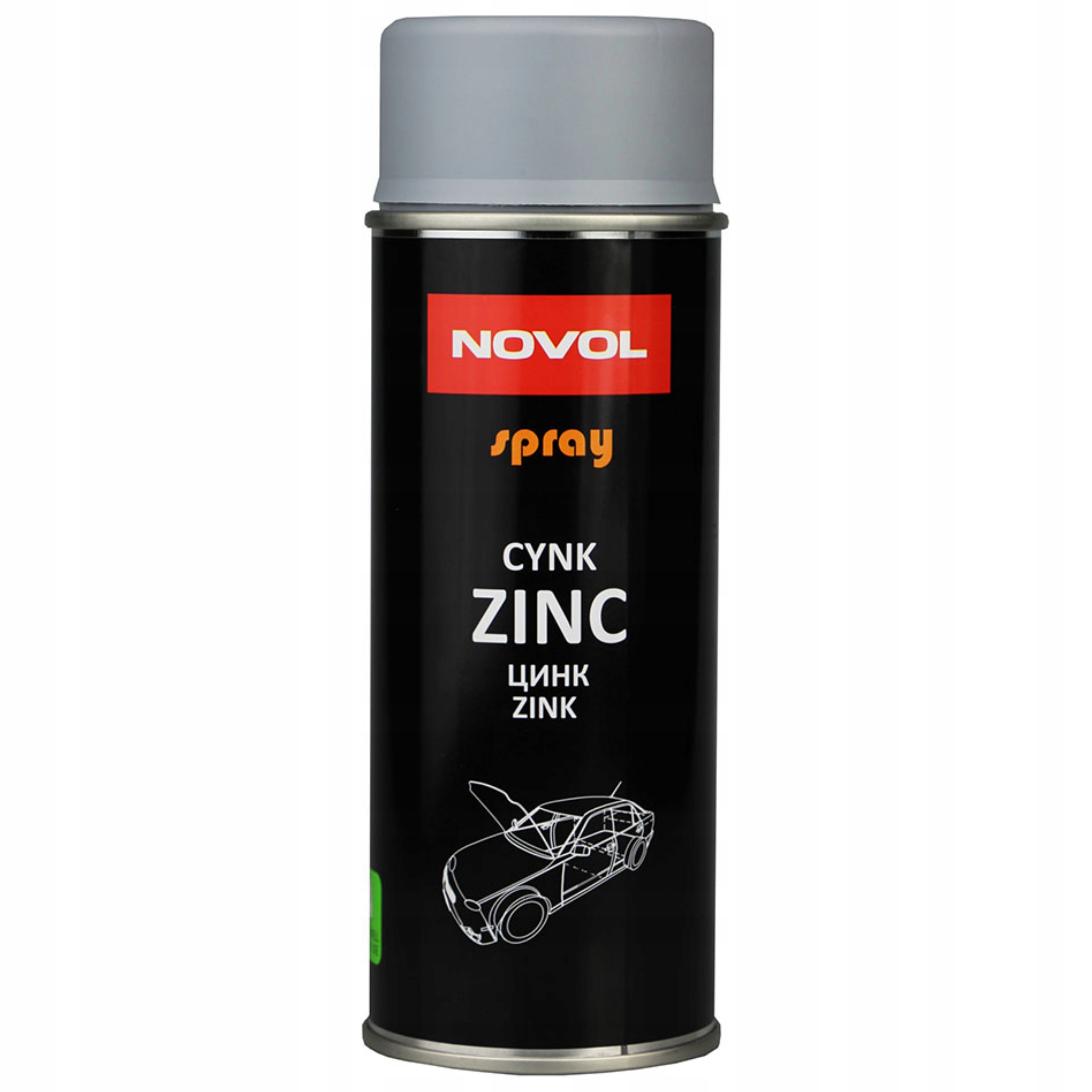 Novol Spray Ocynk Antykorozyjny Rdza Cynk 400ml