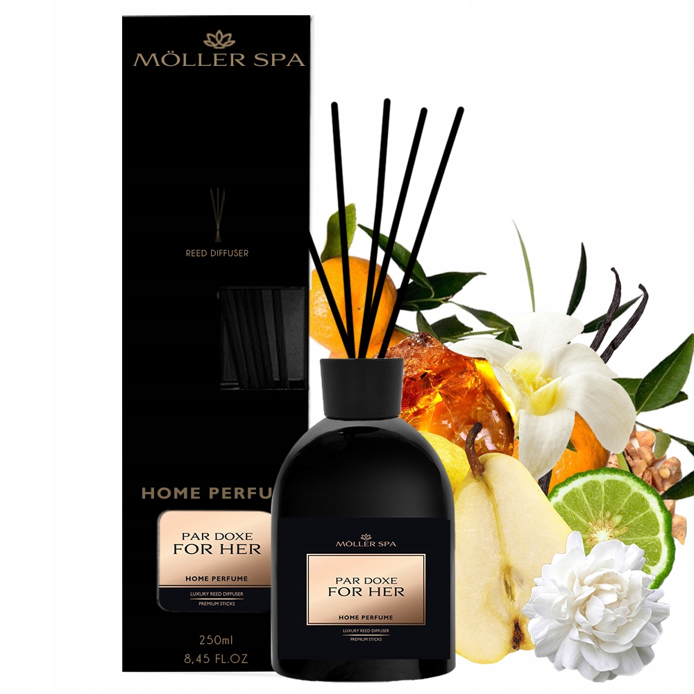 Levně Osvěžovač tyčinek Luxusní vůně parfémů do domu Paradoxe 250 ml Velký