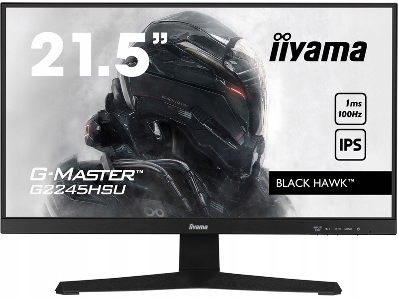Led monitor iiyama G2245HSU-B2 21,5" 1920 x 1080 px Ips Pls