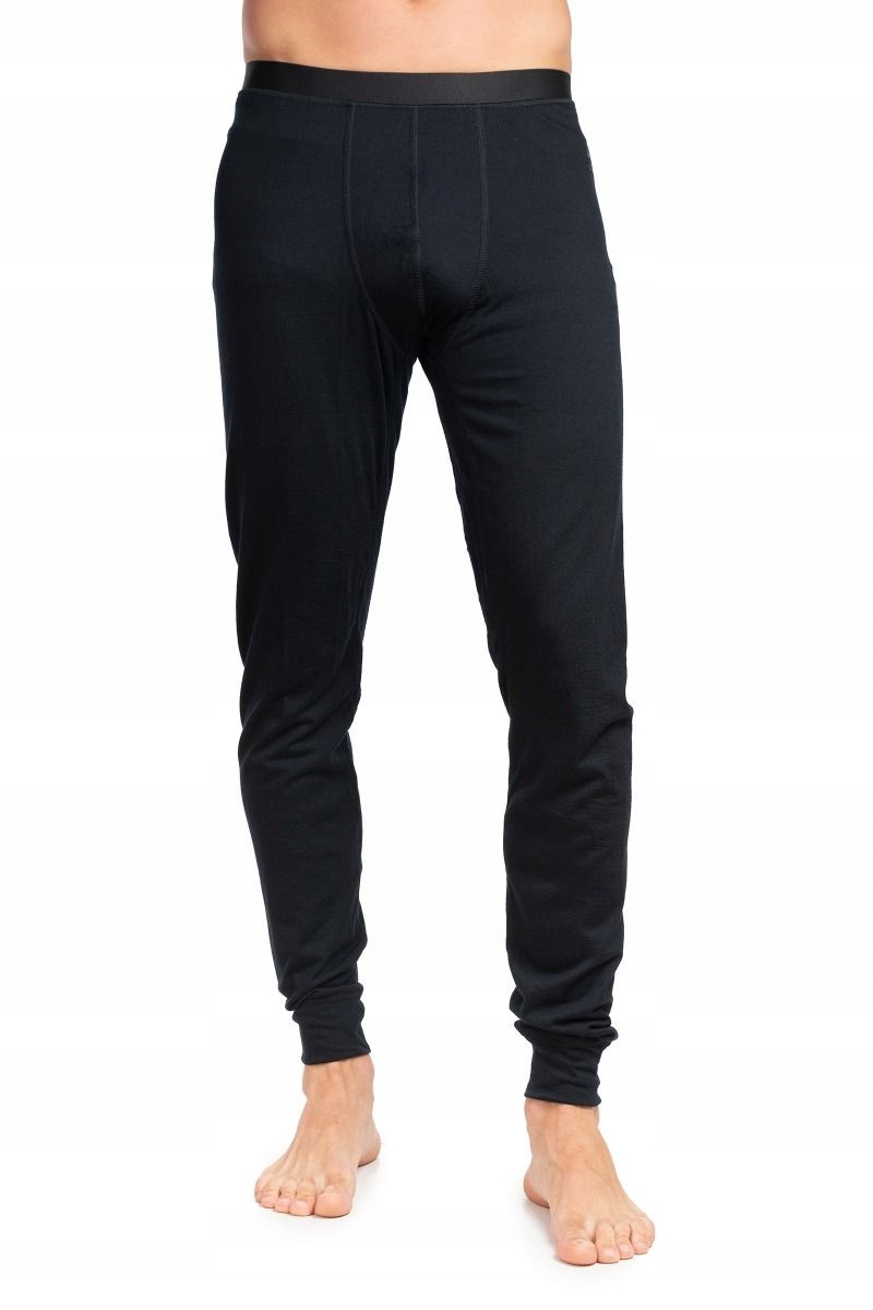 odlo Pánské funkční termo legíny Merino 200 Bl Bottom Long xl