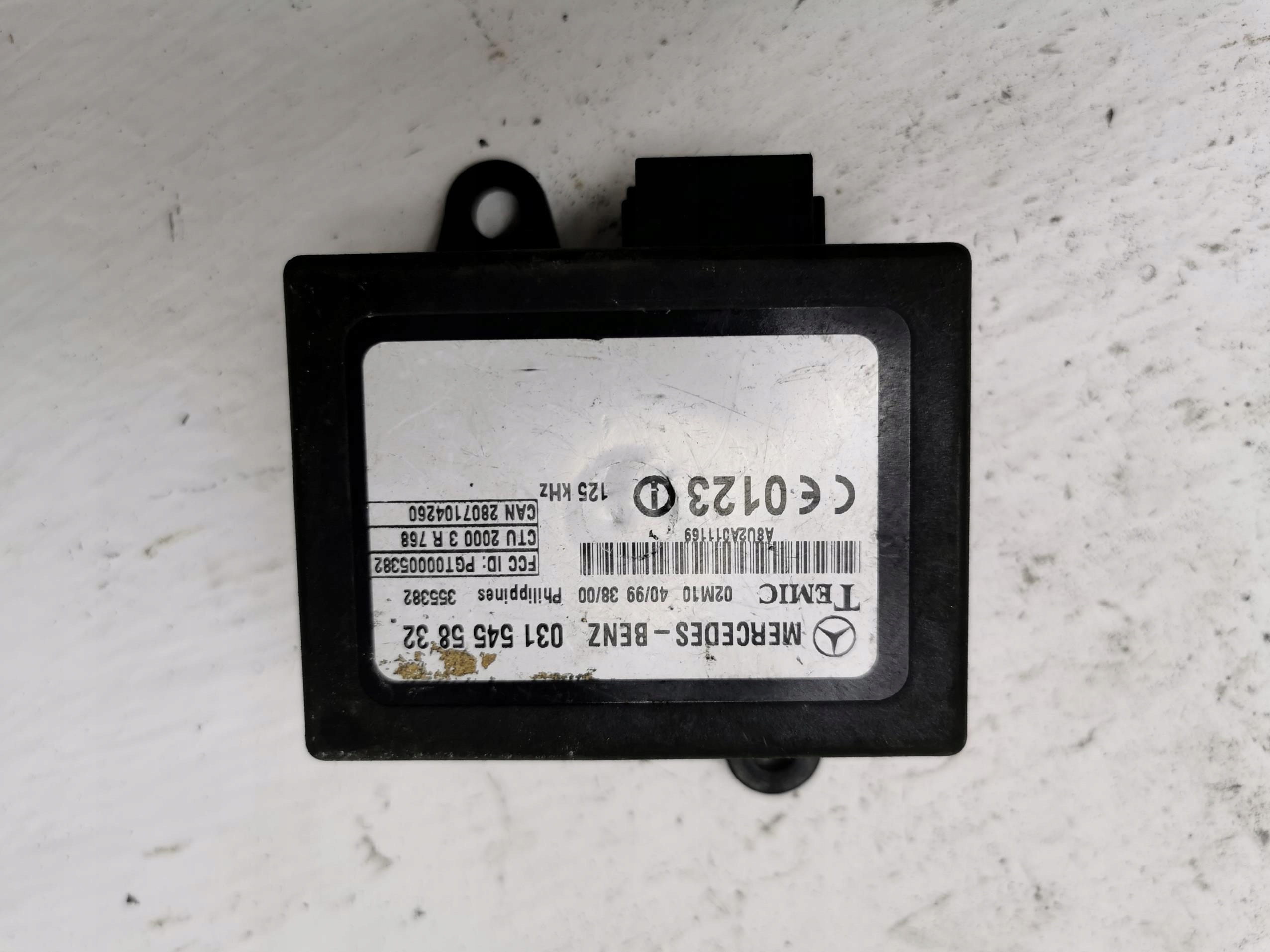 Module IMMOBILIZERA MERCEDES SPRINTER W906 06-16