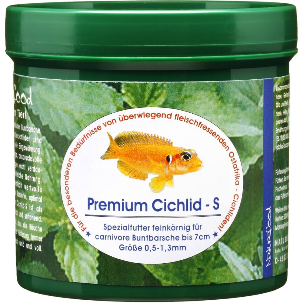 Levně Naturefood Premium Cichlid S 200 g pro cichlidy