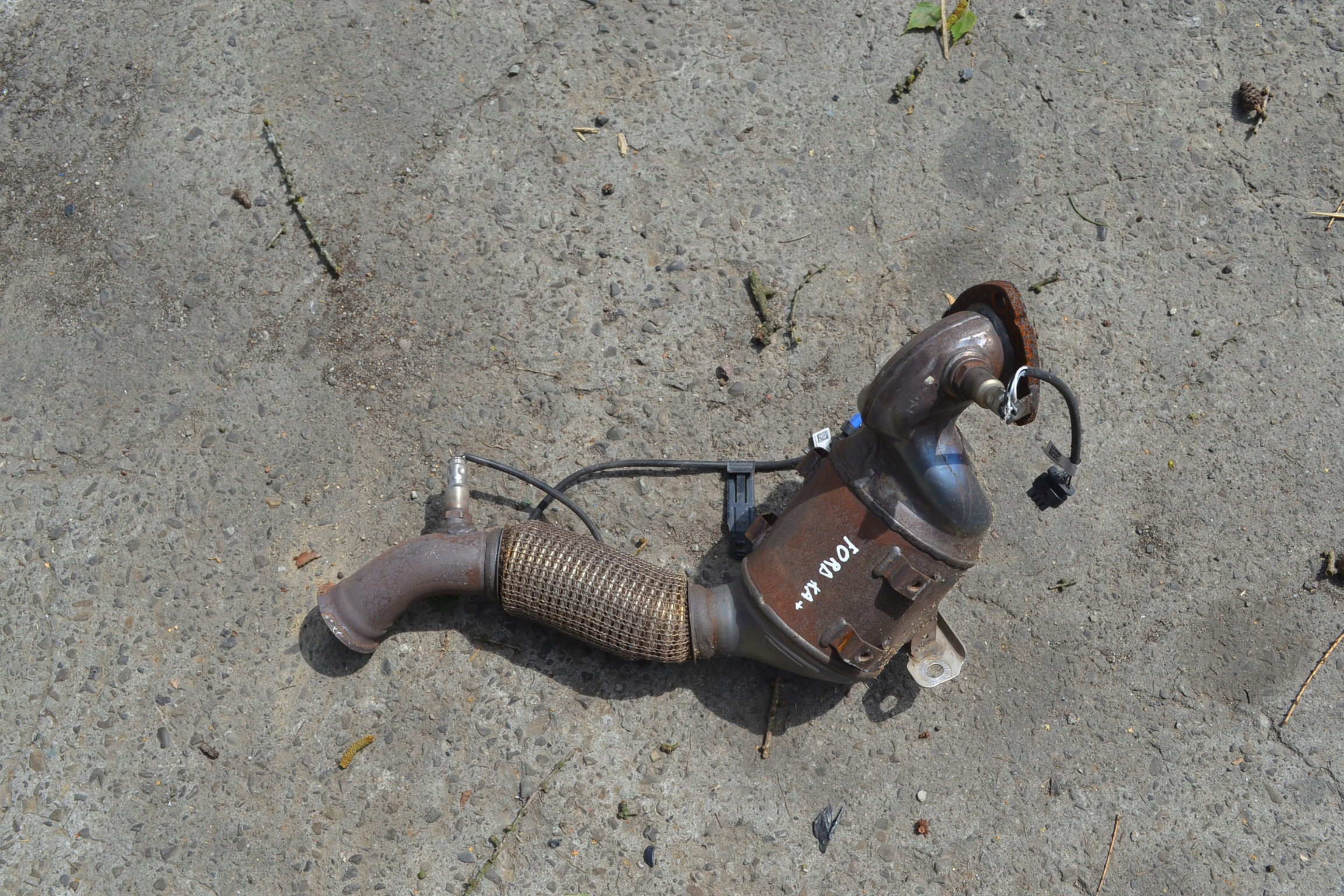 catalyst DPF J7B1-5F297-BA V1R2D Ford Ka 1.2