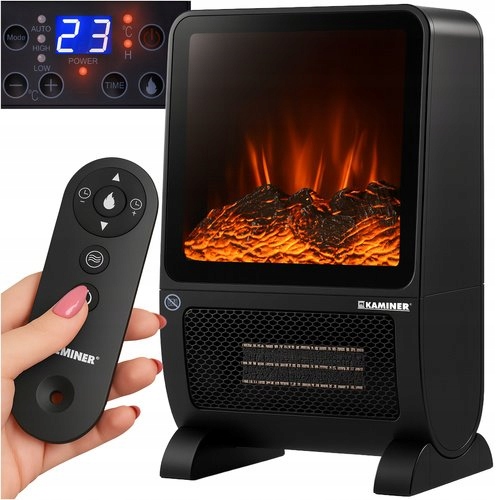 Elektrický ohřívač s efektem plamene Blazeo 2000 W Kaminer 26317