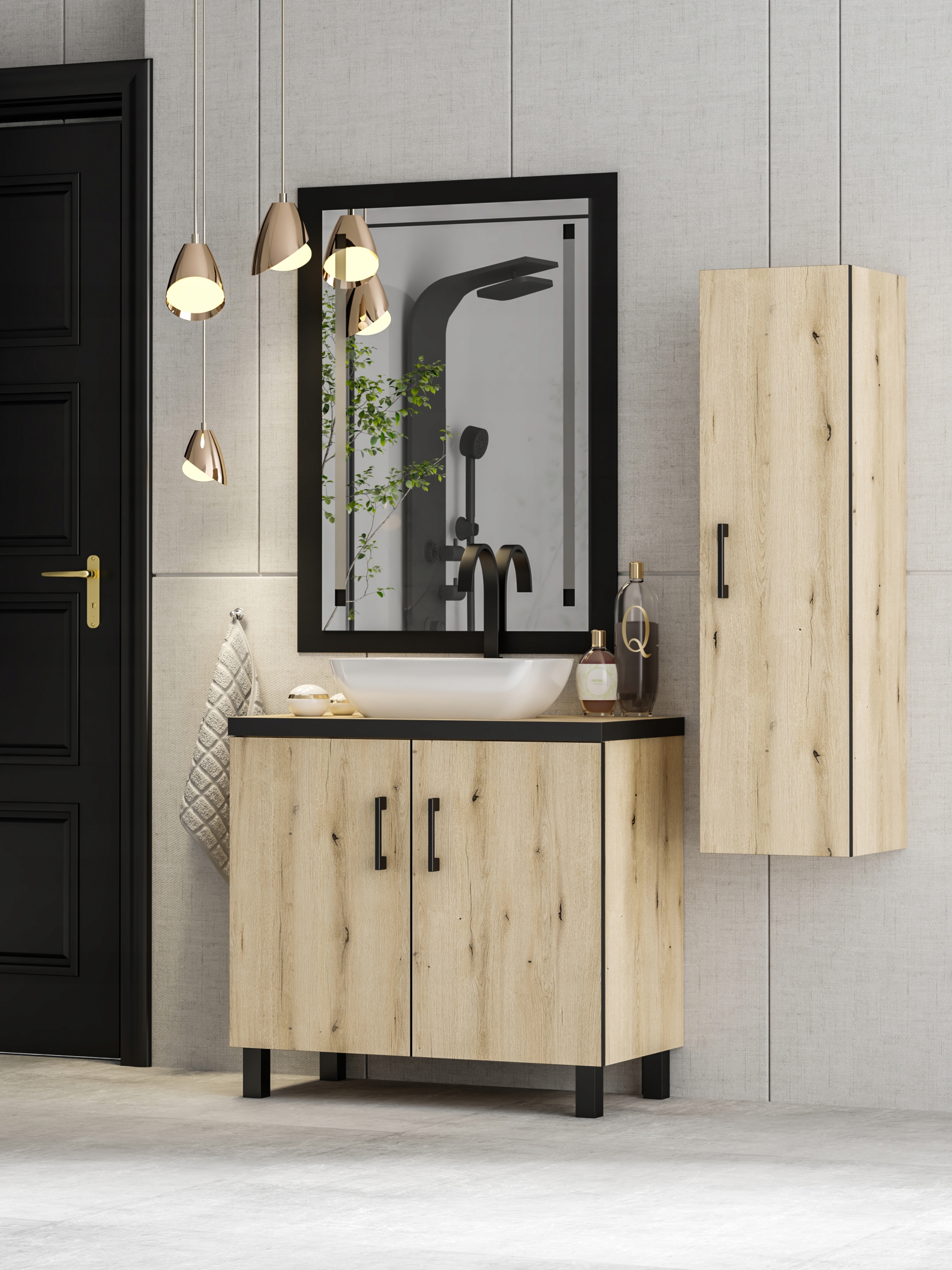 Szafka łazienkowa STOJĄCA ROCO 60 PRODUCENT KOLORY Wykończenie matowe