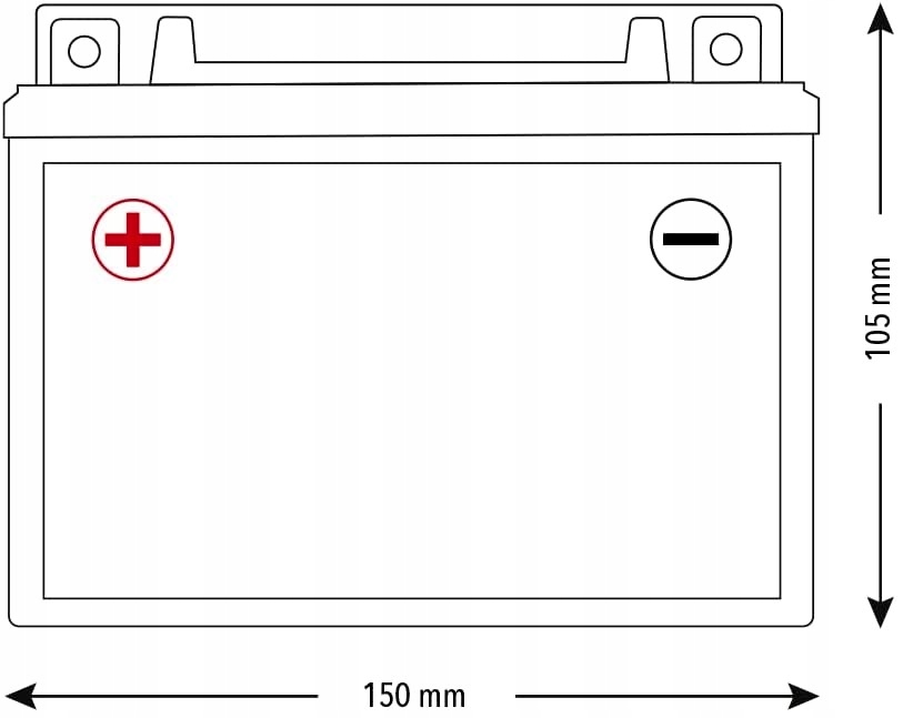 AKUMULATOR ŻELOWY MTX9-BS MORETTI SKUTER MOTOCYKL Pojemność 8 Ah