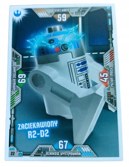 Karta Lego Star Wars Seria 2 Numer 022