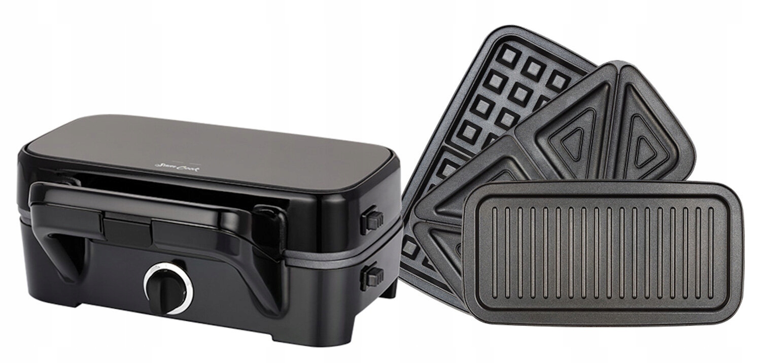 Opiekacz 3w1 Sam Cook PSC-120/B CZARNY 1200W MOCNY Marka Sam Cook