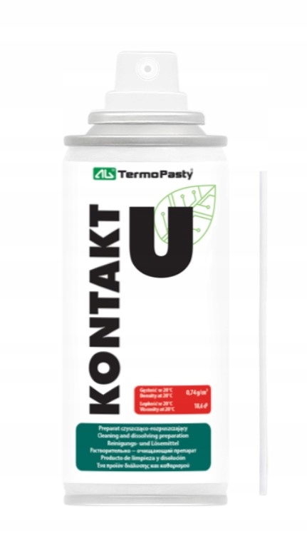 

Kontakt U 60ml odtłuszczanie elektroniki spray