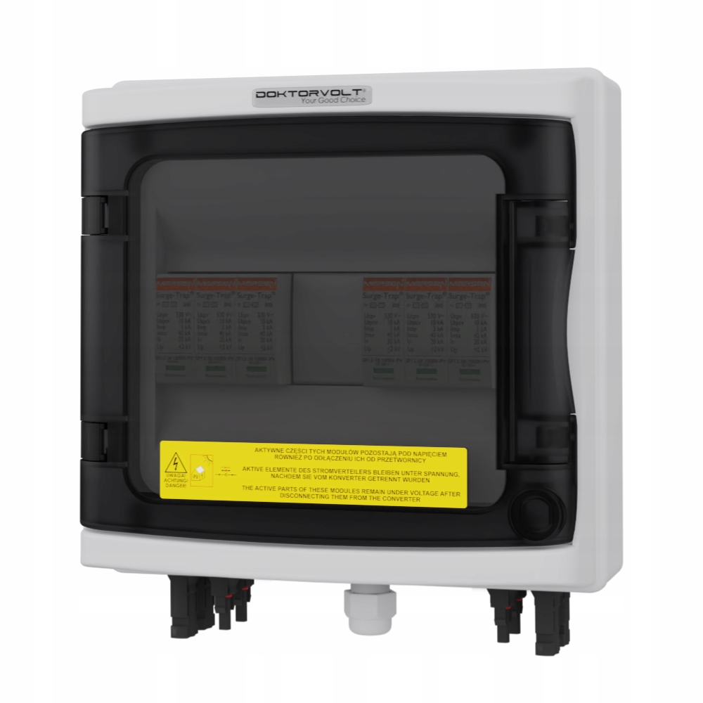 Fotovoltaický rozvádzač Pv DC 1000V T1 T2 Doktorvolt DV-4494-FOT