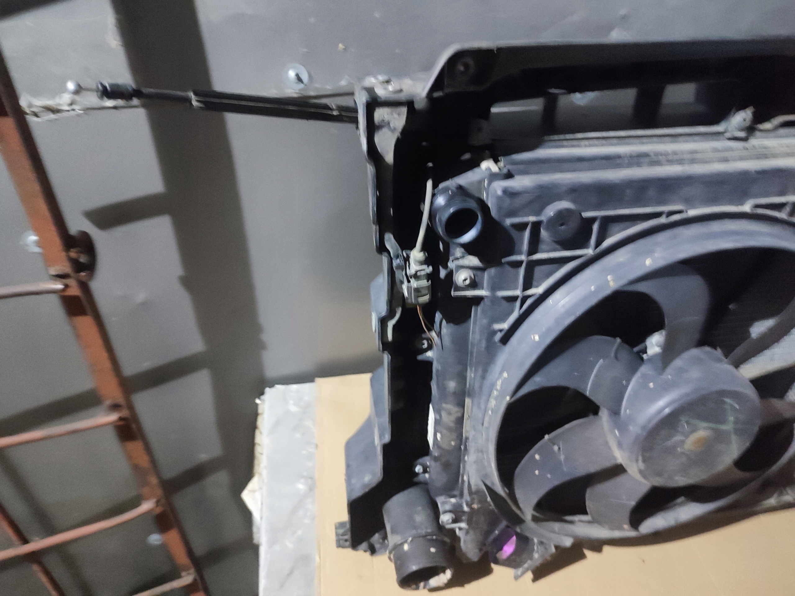support panel for radiators z chlodnicami Volkswagen Jetta VI CAY 1.6 TDI