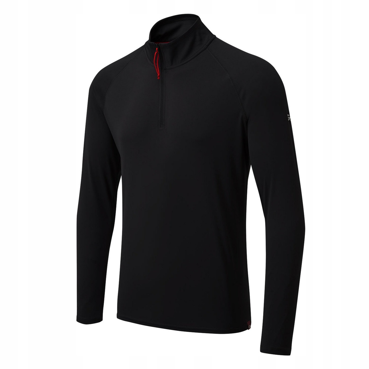 Koszulka Uv Tec Długi Rękaw Męska Czarna XXXL
