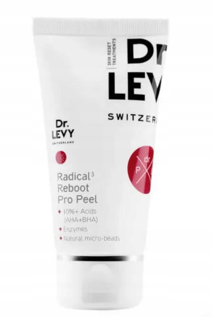 Dr. Levy Switzerland Radical3 Pro Peel peeling a maska 2v1 premium 50 ml