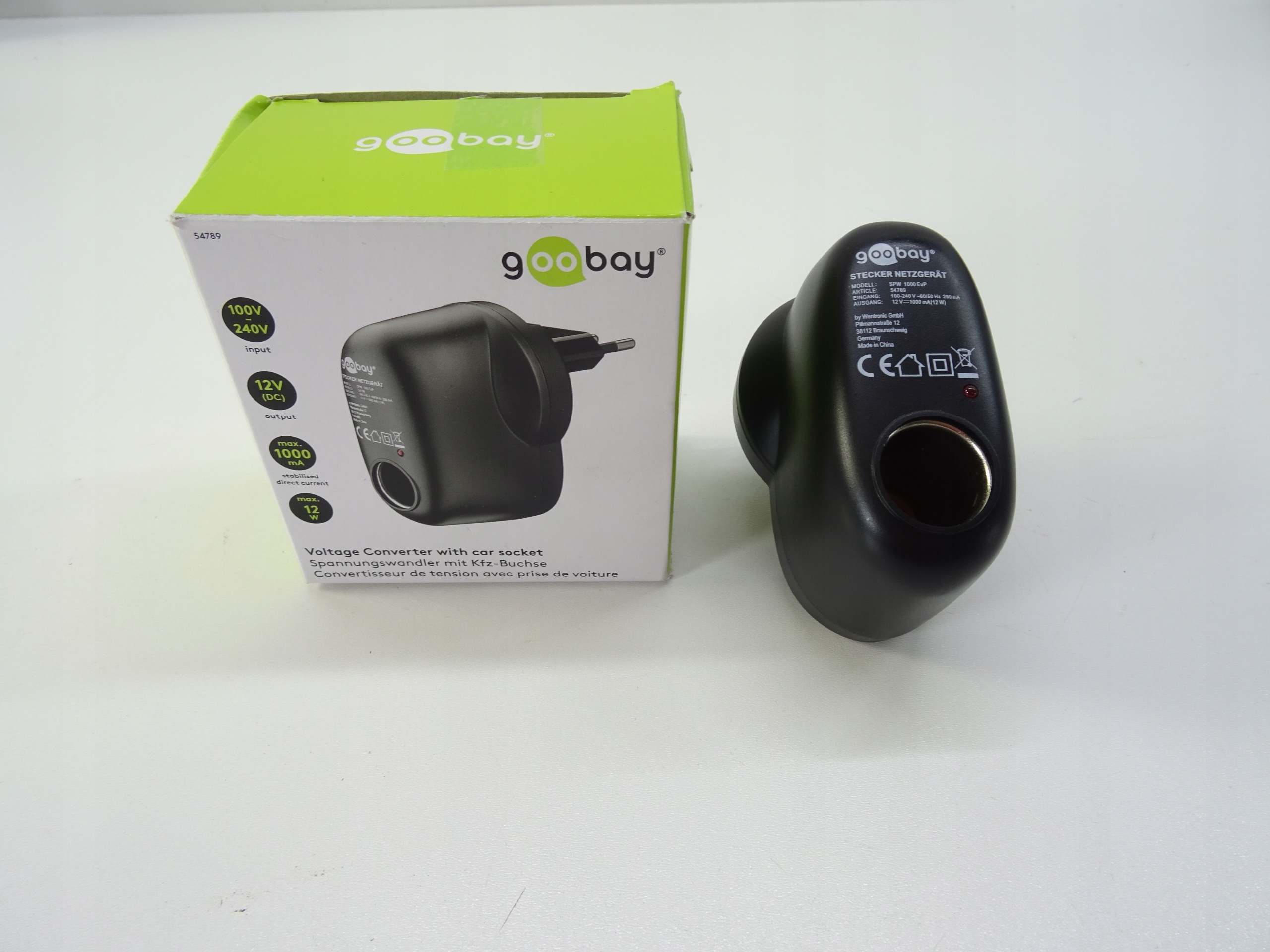 GOOBAY SILACZ WTYCZKOWY STAŁONAPIĘCIOWY 4AA50 Marka Goobay