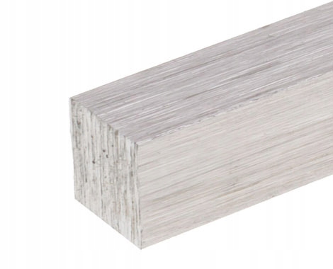 Nerezová tyč odolná vůči kyselinám čtverec 40x40 mm 50 cm Inox 1.4301 0H18N9