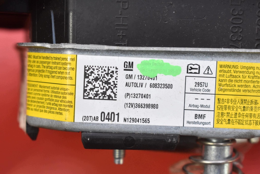 airbag driver´s 13270401 OPEL INSIGNIA A 08-14
