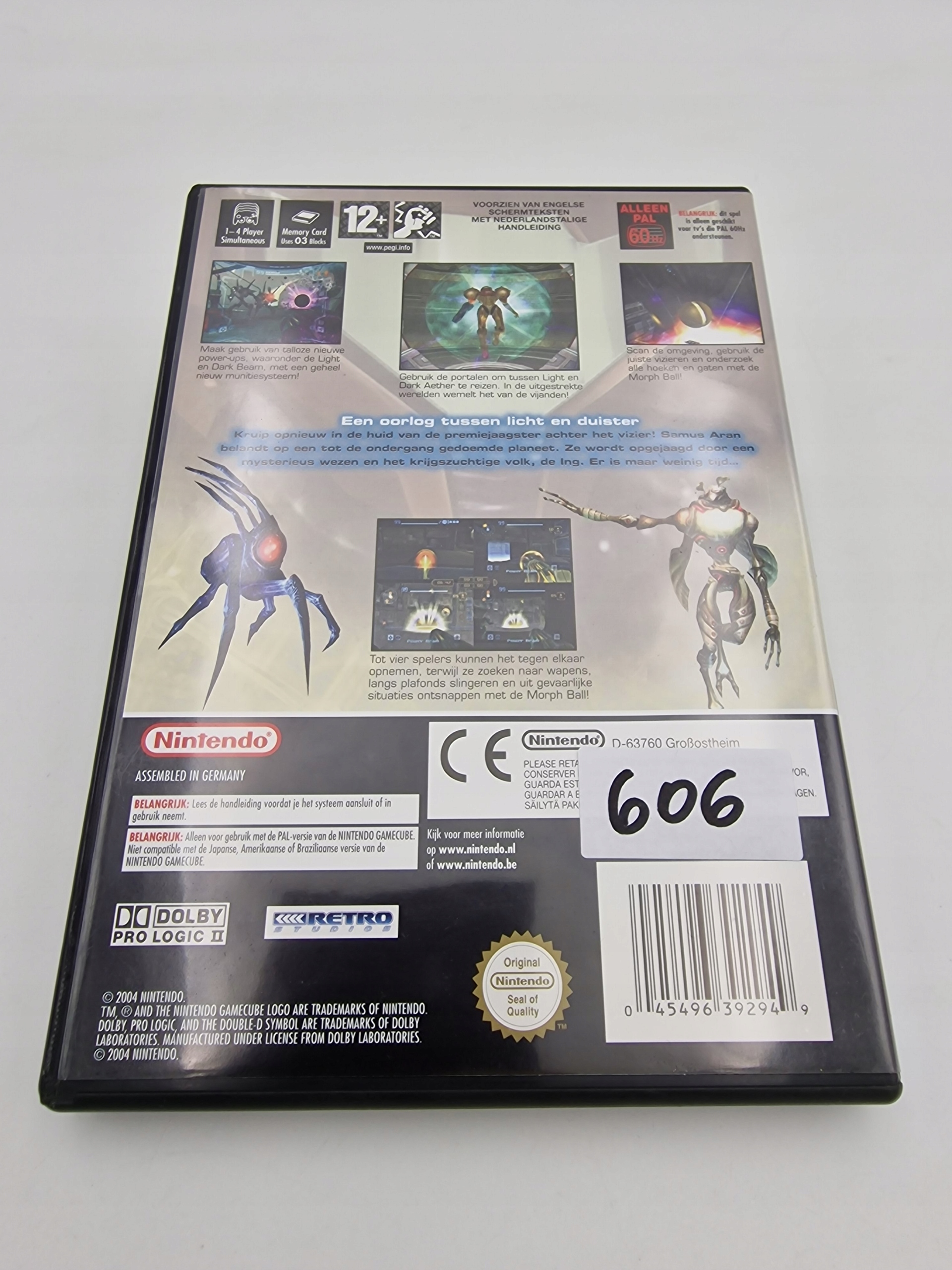 NINTENDO GAMECUBE METROID PRIME 2 ECHOES Platforma Nintendo GameCube